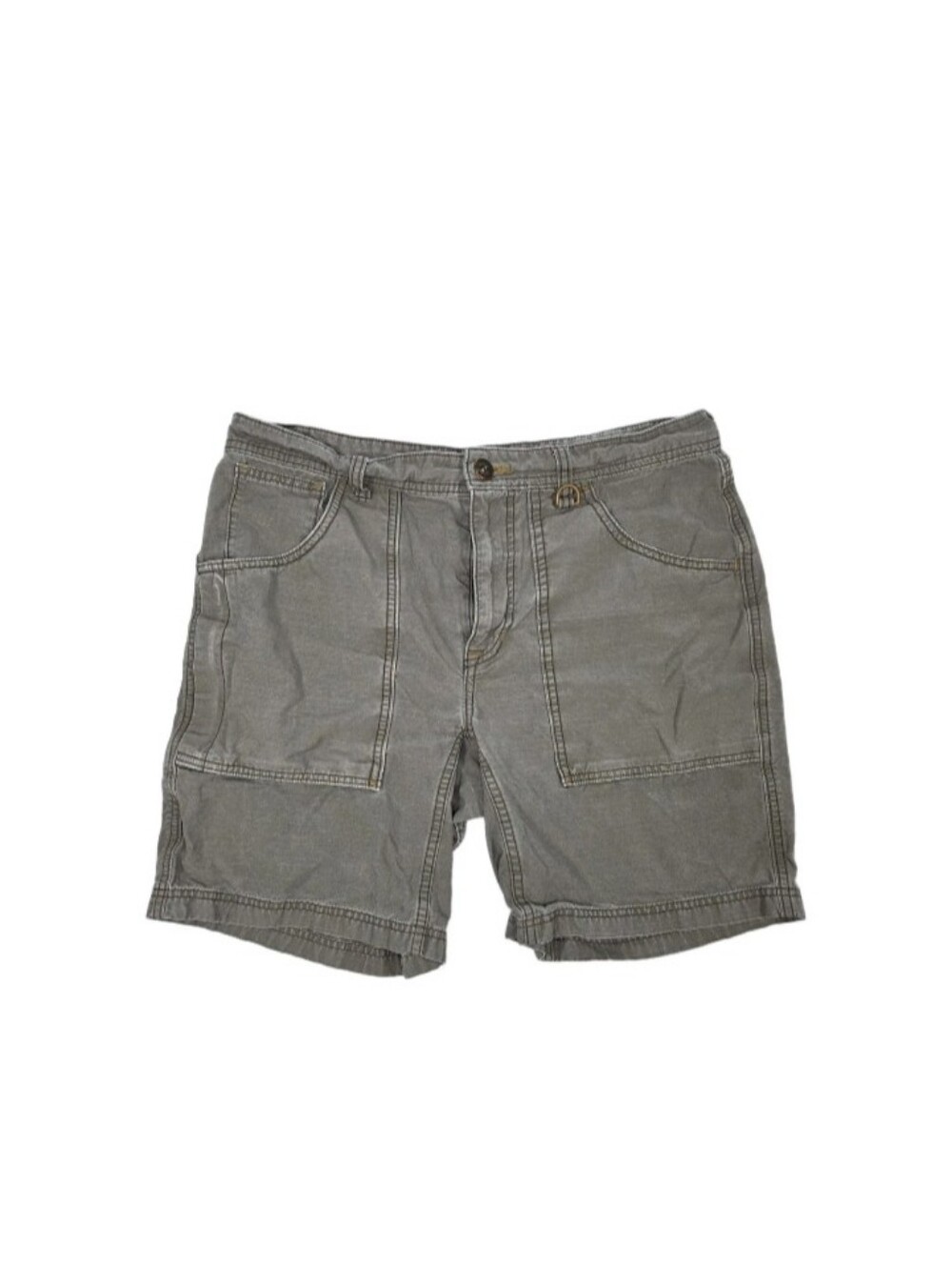 REI Co-op Trailsmith Shorts Mens Size 34 Brown Hiking Ripstop Vintage Inspired
